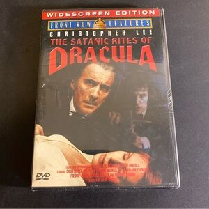 THE SATANIC RITES OF DRACULA DVD, 1979 HAMMER HORROR CHRISTOPHER LEE NEW SEALED!
